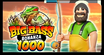 Обложка слота Big Bass Bonanza 1000
