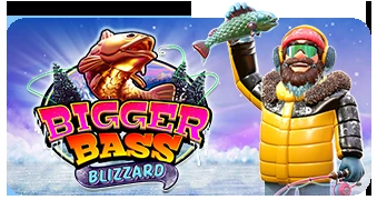 Обложка слота Bigger Bass Blizzard – Christmas Catch