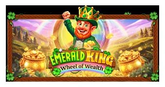 Обложка слота Emerald King – Wheel of Wealth
