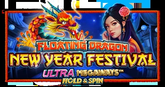 Обложка слота Floating Dragon New Year Festival Ultra Megaways Hold & Spin