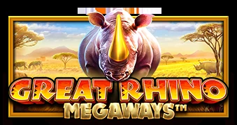 Обложка слота Great Rhino Megaways