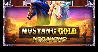 Обложка слота Mustang Gold Megaways
