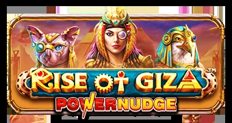 Обложка слота Rise of Giza PowerNudge