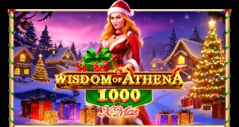 Обложка слота Wisdom of Athena 1000 Xmas