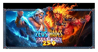 Обложка слота Zeus vs Hades – Gods of War 250